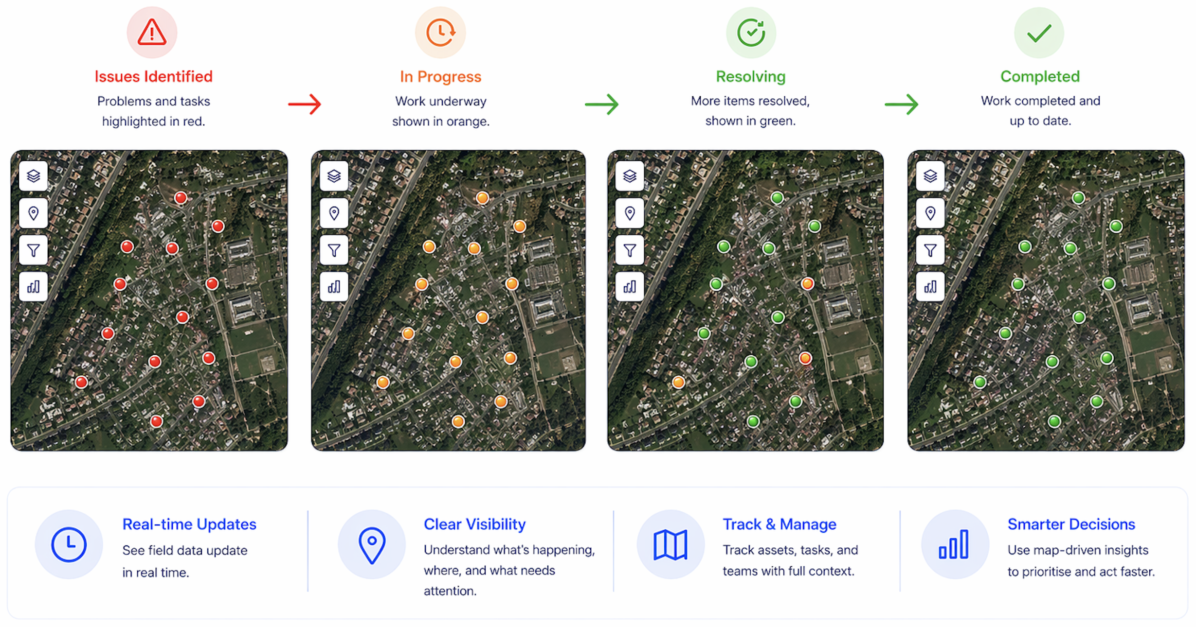 Oriyent interactive GIS mapping interface